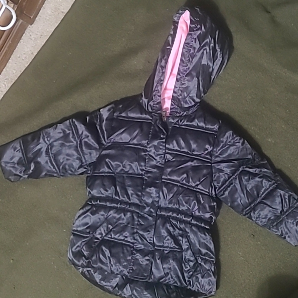 Girls black Winter coat